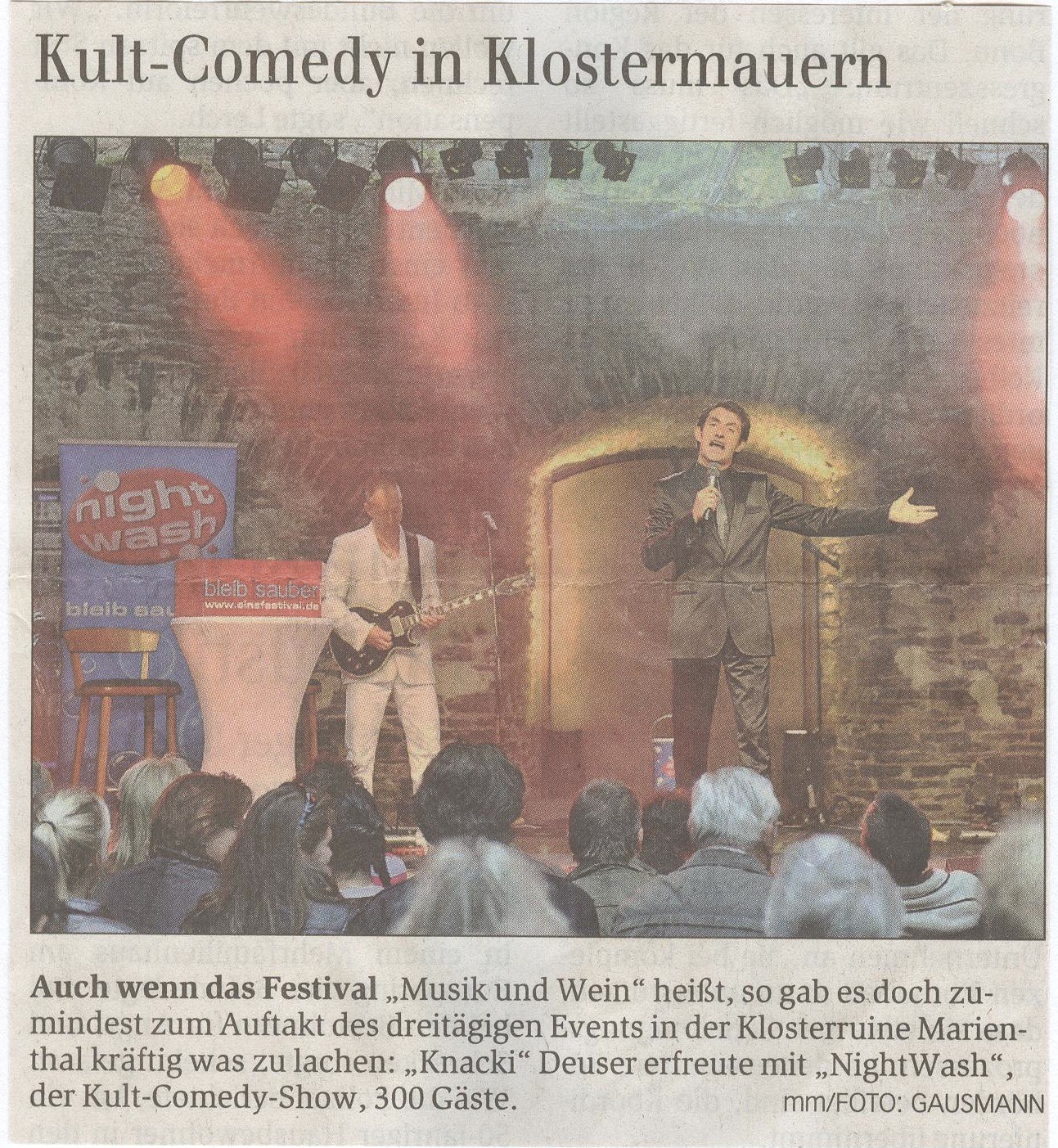 Kult Comedy in Klostermauern 2011 001